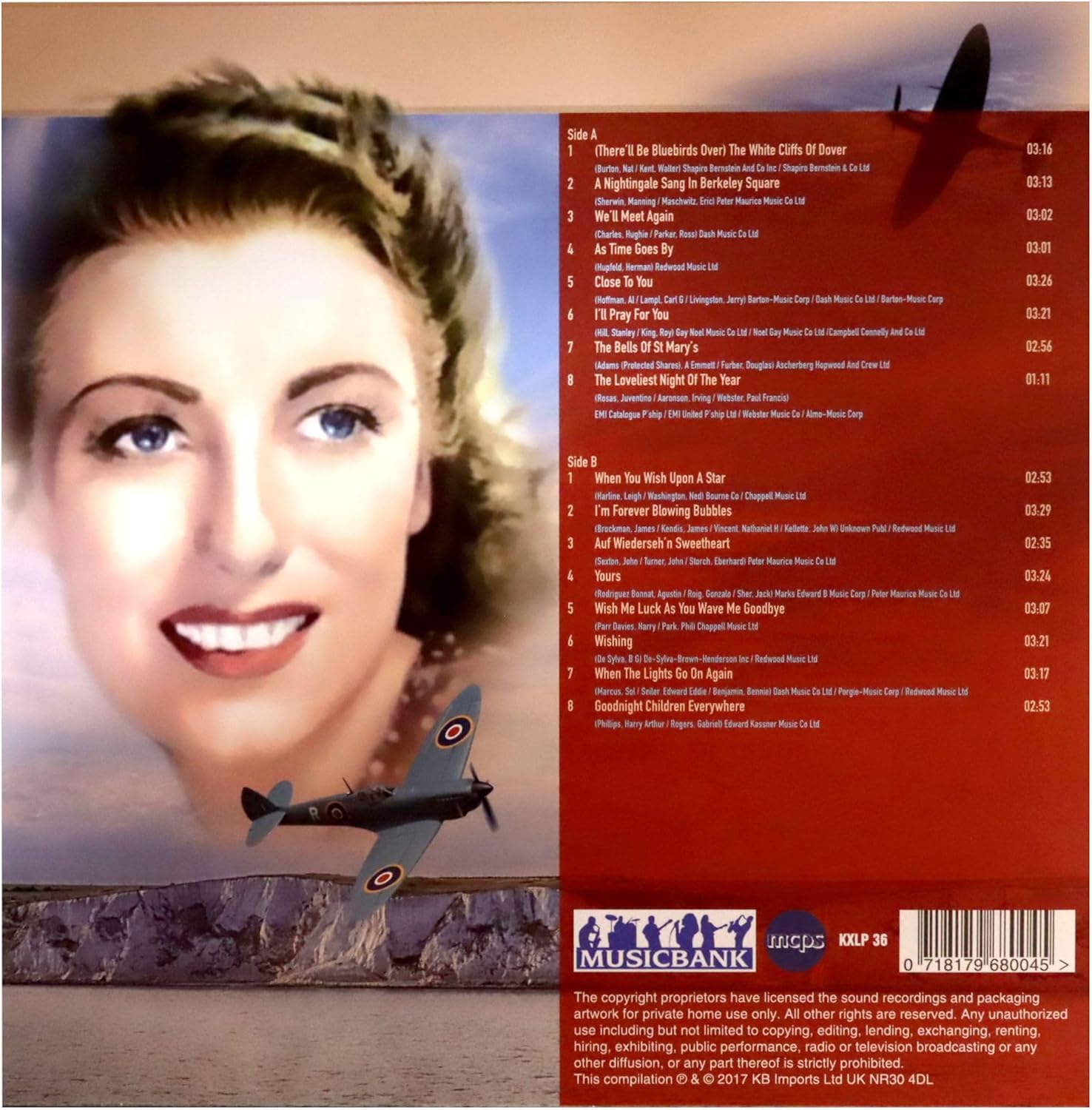 Blue Birds and White Cliffs - The Forces Sweetheart