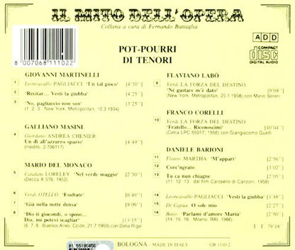 Pot-Pourri Di Tenori