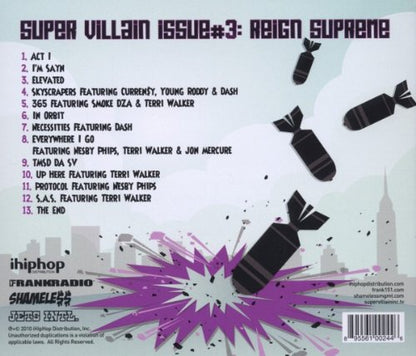 Super Villain Issue # 3: Reign Supreme  Explicit Lyrics