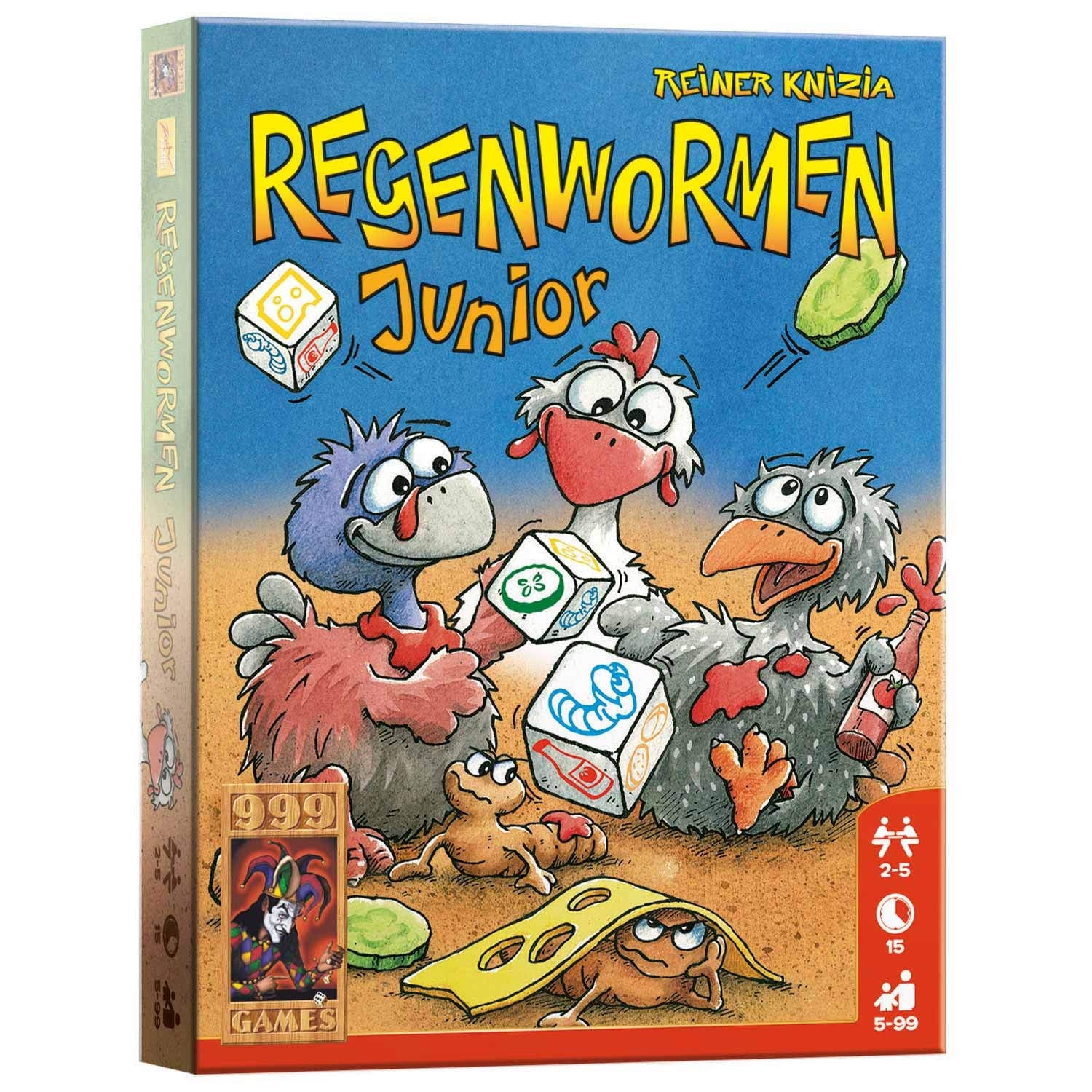 Regenwormen Junior (A13) Dobbelspel