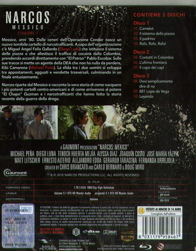 Narcos: Messico St.1 (Spec.Ed.) (Box 3 Br)