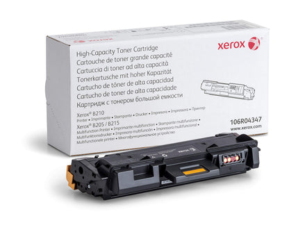 Xerox B210/B205/B215 High Capacity Black Toner Cartridge (3,000 Pages) - 106R04347