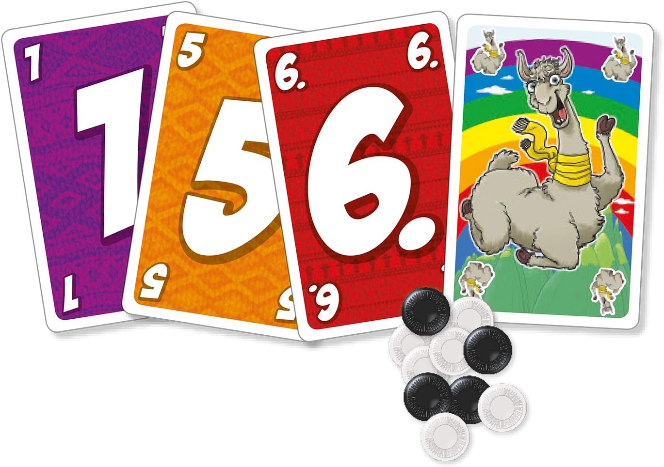 999 Games - LAMA Kaartspel - vanaf 8 jaar - Genomineerd voor speelgoed van het jaar 2020, - Reiner Knizia - voor 2 tot 6 spelers - 999-LAM01, Meerkleurig