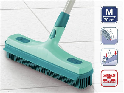 Leifheit - Rubber Broom - Click System