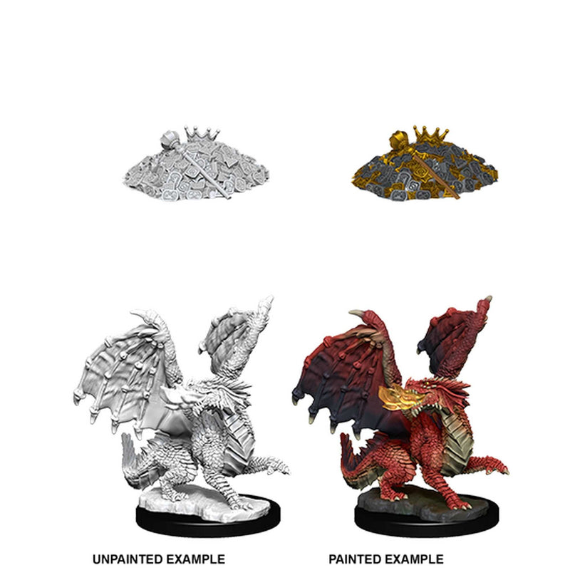 D&D Nolzur's Marvelous Unpainted Miniatures: Red Dragon Wyrmling