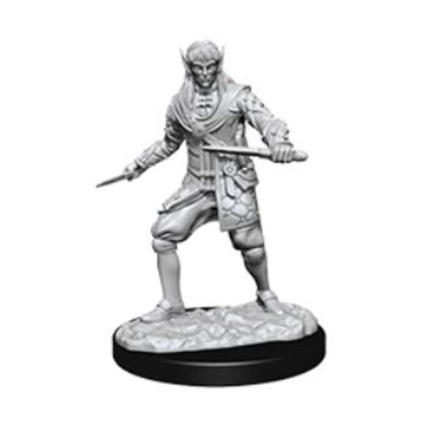 WizKids WZK73854 Pathfinder Deep Cuts Unpainted Miniatures: Wave 10: Male Elf Rogue Zubehör, Nicht bemalt, Small