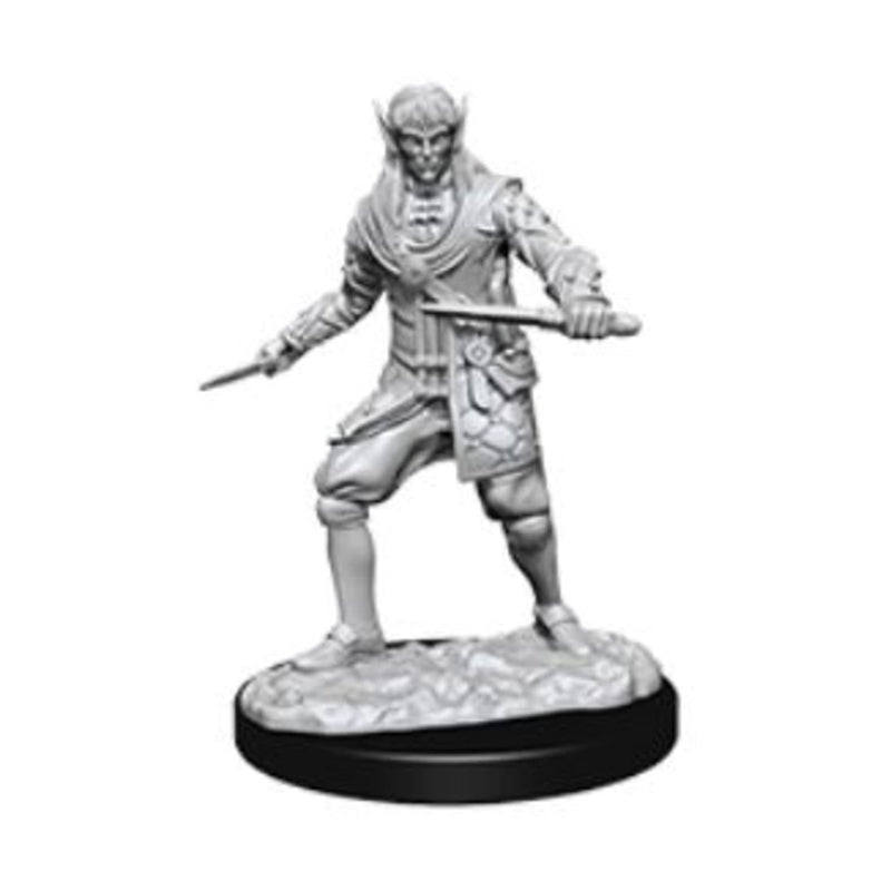 WizKids WZK73854 Pathfinder Deep Cuts Unpainted Miniatures: Wave 10: Male Elf Rogue Zubehör, Nicht bemalt, Small