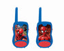 Lexibook, Spider-Man, Walkie-Talkies 200m, Communication Game for Children, 2 Communication Channels, Belt Clip, Battery Operated, Blue, TW12SP