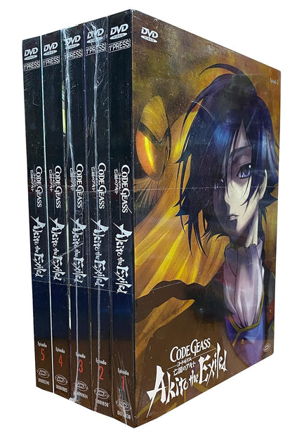 Code Geass - Akito The Exiled - Serie Completa (5 Dvd)