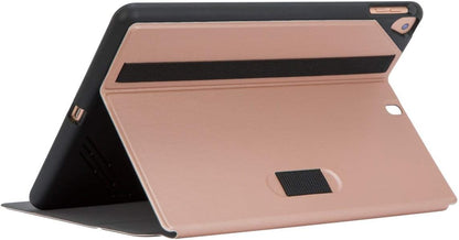 Targus Click-In Apple iPad (7th Gen) 10.2-Inch, iPad Air 10.5-Inch and iPad Pro 10.5-Inch Protective Tablet Cover Case, Drop- Safe Protection, Water-resistant, Rose Gold (THZ85008GL