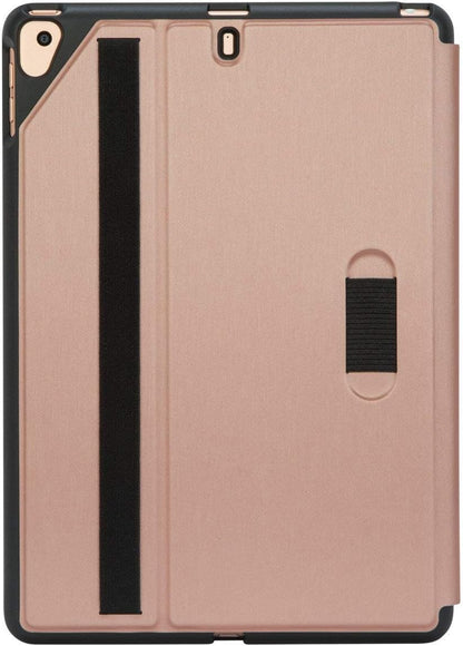Targus Click-In Apple iPad (7th Gen) 10.2-Inch, iPad Air 10.5-Inch and iPad Pro 10.5-Inch Protective Tablet Cover Case, Drop- Safe Protection, Water-resistant, Rose Gold (THZ85008GL