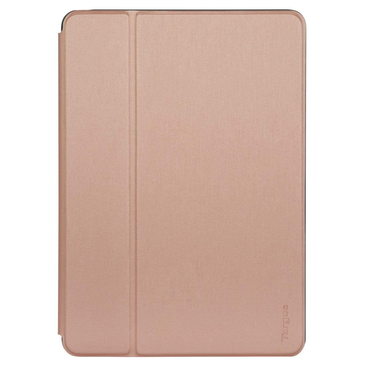Targus Click-In Apple iPad (7th Gen) 10.2-Inch, iPad Air 10.5-Inch and iPad Pro 10.5-Inch Protective Tablet Cover Case, Drop- Safe Protection, Water-resistant, Rose Gold (THZ85008GL