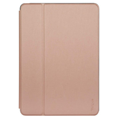 Targus Click-In Apple iPad (7th Gen) 10.2-Inch, iPad Air 10.5-Inch and iPad Pro 10.5-Inch Protective Tablet Cover Case, Drop- Safe Protection, Water-resistant, Rose Gold (THZ85008GL