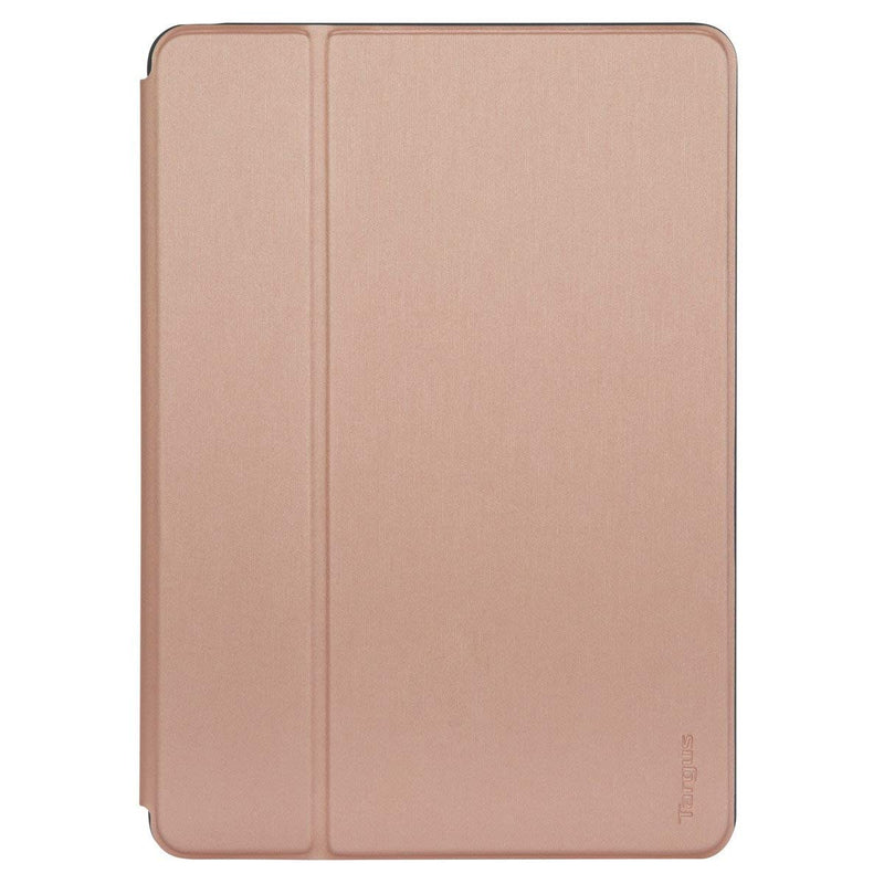 Targus Click-In Apple iPad (7th Gen) 10.2-Inch, iPad Air 10.5-Inch and iPad Pro 10.5-Inch Protective Tablet Cover Case, Drop- Safe Protection, Water-resistant, Rose Gold (THZ85008GL