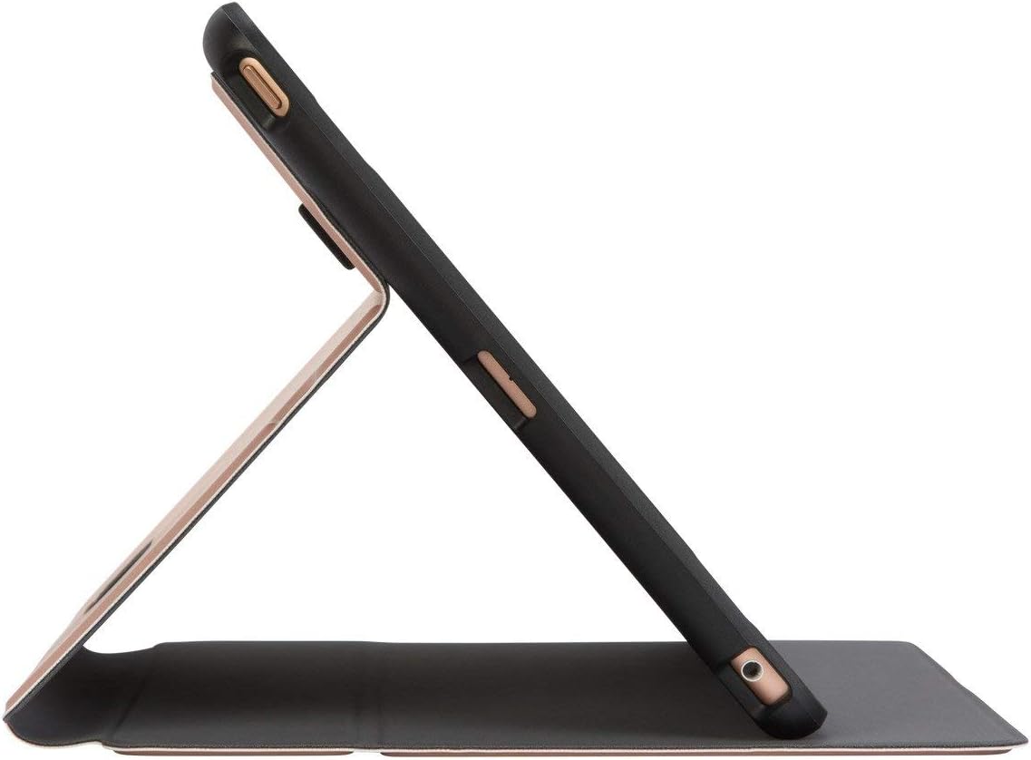 Targus Click-In Apple iPad (7th Gen) 10.2-Inch, iPad Air 10.5-Inch and iPad Pro 10.5-Inch Protective Tablet Cover Case, Drop- Safe Protection, Water-resistant, Rose Gold (THZ85008GL