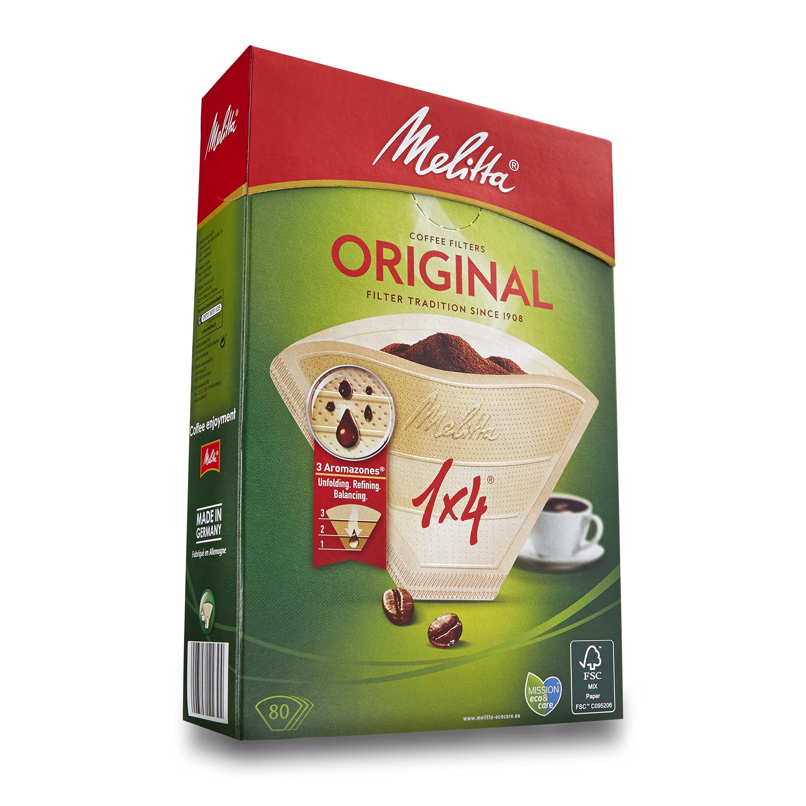 Melitta Filtertüten 1X4/80