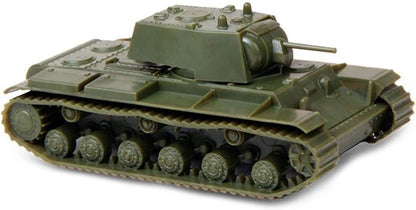 Zvezda 6190 Model to Assemble, Kv-1 With F-32 Gun, 1/100 Scale