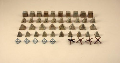 Italeri 510006147 – 1:72 Tank Repellent Obstacles