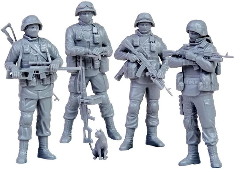 Zvezda 500783665 – 1: 35 Modern Russian Infantry,Green