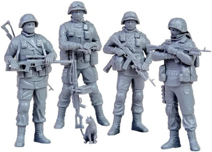 Zvezda 500783665 – 1: 35 Modern Russian Infantry,Green