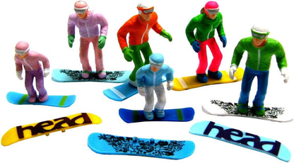 Jaegerndorfer jaegerndorferjc54300 stehend Figuren mit Head Snowboards (6-teilig