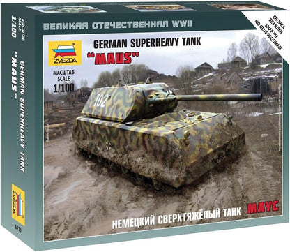 Zvezda- MAUS, Z6213, Unknown German Tank