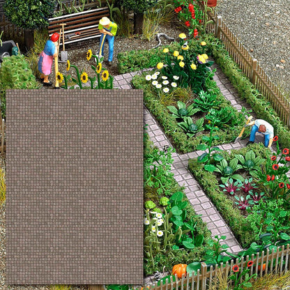 Busch-7427 Stone Pavement HO Scenery Escenario Modelo de Escala, Talla única (MODELS11 Inc 7427
