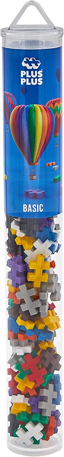 Plus-Plus Mini Basic 100 Pieces Tube - Basic Mix