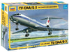 Zvezda 500787007-1:144 Passenger Aircraft Tupolev Tu-134B'67