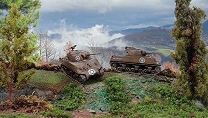 Italeri 510007518 1: 72 – Sherman M4 A3 75 mm (Pack of 2)
