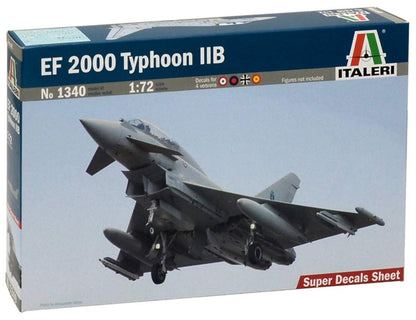 Italeri Model Kit - Ef 2000 Typhoon Iib Plane - 1:72 Scale - 1340 - New