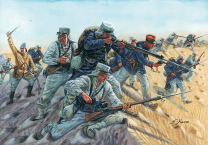 Italeri 6054 French Foreign Legion Colonial Wars Plastic Soldiers 1:72 Scale