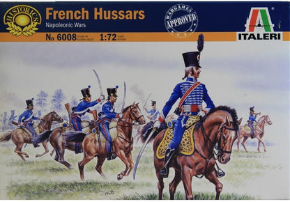 Italeri 1/72 Napoleonic French Hussars - plastic toy figures