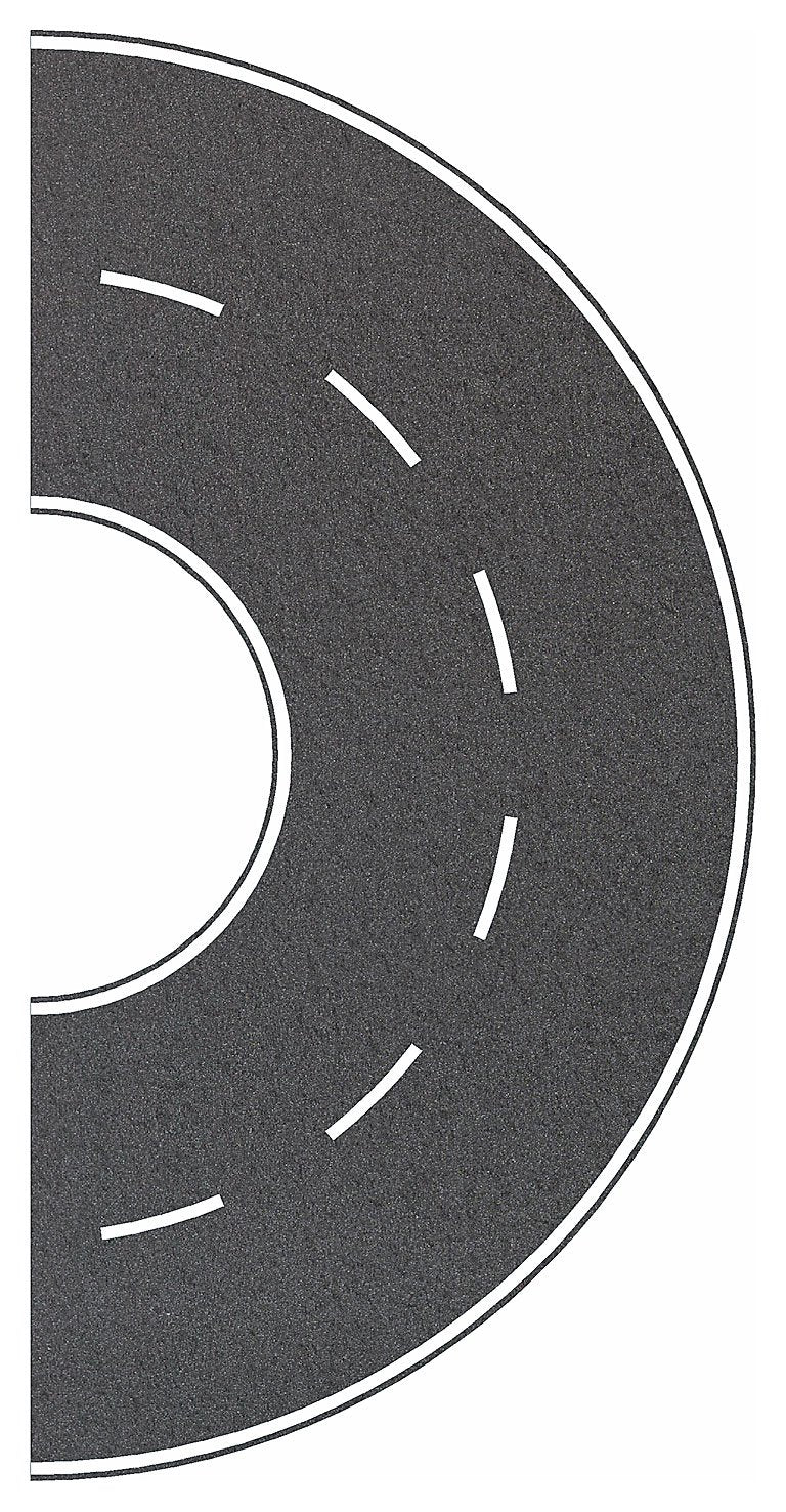Busch 7098 H0 Strassenkurve (Packung mit 2)
