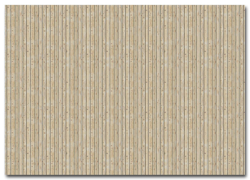 Busch - Dekopl. Holzbretter Hell H0 (Bu7419