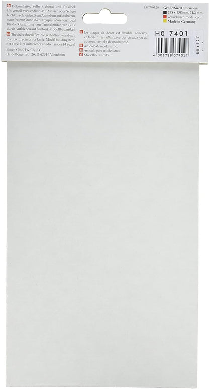 Busch - Gehwegplatten H0 (Bu7401