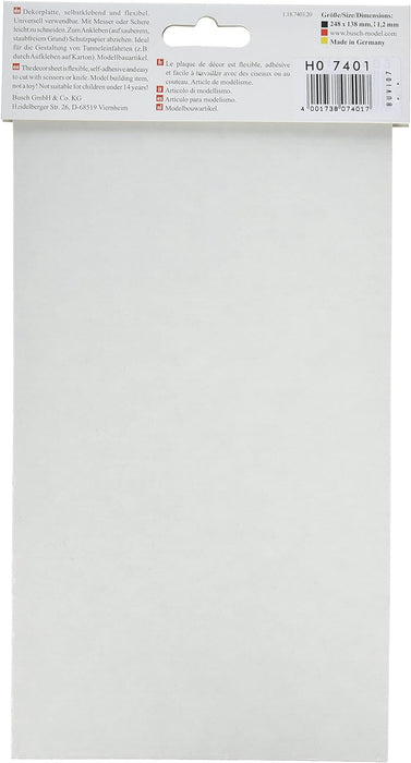 Busch - Gehwegplatten H0 (Bu7401