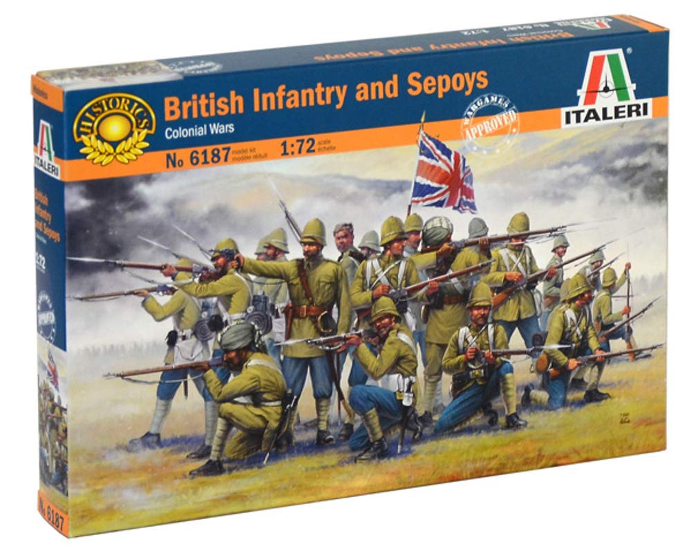 Italeri 1:72 - British Infantry/Sepoys (Colon.Wars