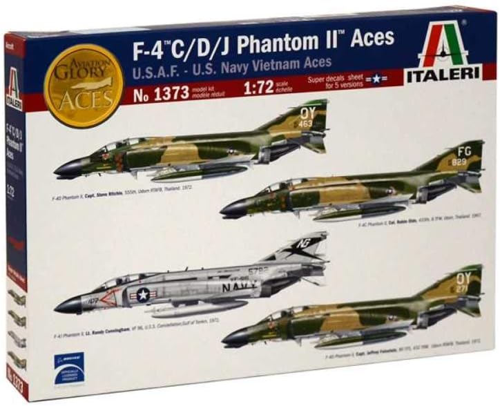 Italeri 1373 1:72 F-4 C/D/J Phantom Aces