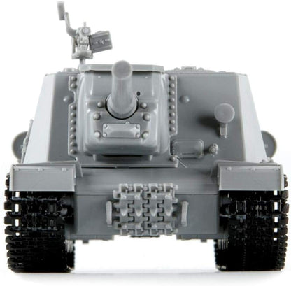 Zvezda 500785054 Sowjetischer Jagdpanzer ISU-122 500785054-1:72 Sov.Self Propelled Gun WWII-Plastic Model Assembly-Kit-for Beginners-Detailed, Olive