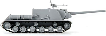 Zvezda 500785054 Sowjetischer Jagdpanzer ISU-122 500785054-1:72 Sov.Self Propelled Gun WWII-Plastic Model Assembly-Kit-for Beginners-Detailed, Olive