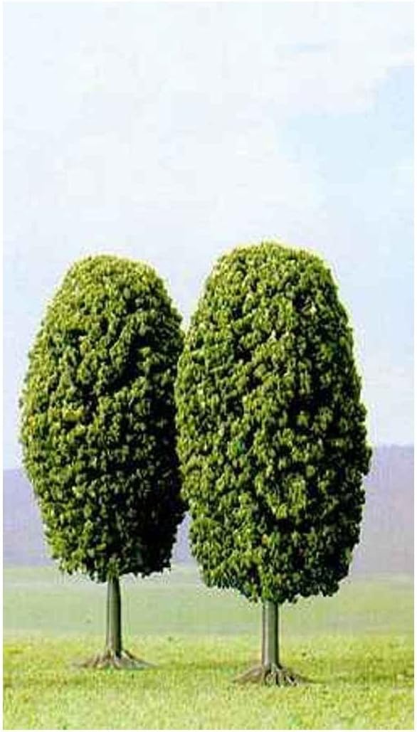 Busch - 2 Laubbäume, 80mm H0 (Bu6052