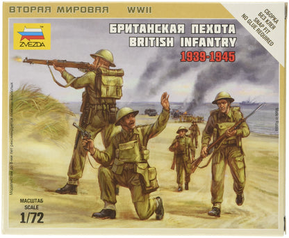 Zvezda – Z6166 – British Infantry 1939 – 42
