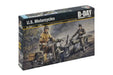 Italeri 510000322 – 1:35 U.S. Motorcycles WWII