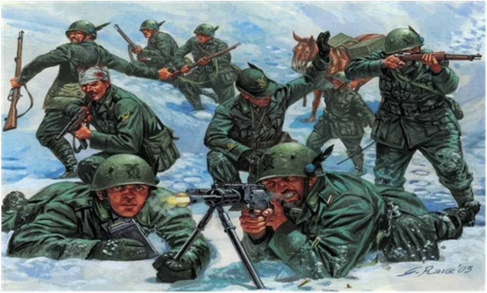 The Hobby Company Italeri 6059S Italian mountain troops Alpini – 2nd World War