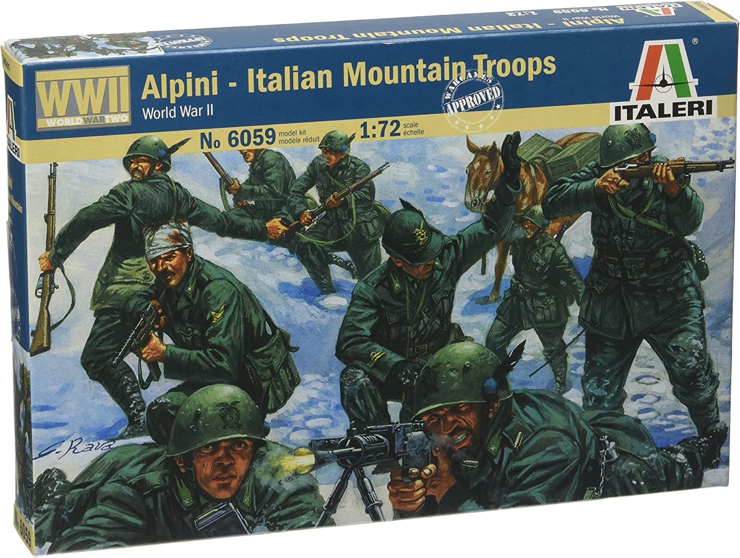 The Hobby Company Italeri 6059S Italian mountain troops Alpini – 2nd World War