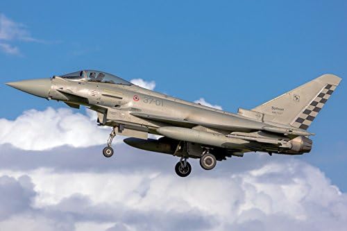 Italeri 510001355 1: 72 – EF-2000 Typhoon Combat Aircraft Single Seater