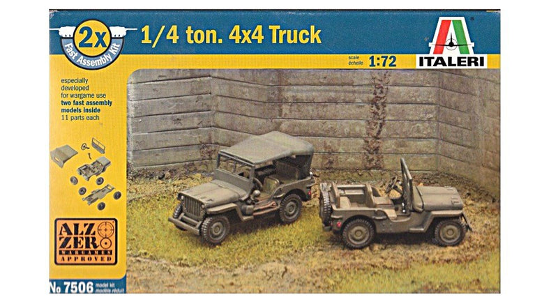Italeri 7506S - 1/4 ton. 4x4 Truck