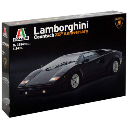 Italeri 3684 1: 24 Lamborghini Countries Motif 25th Anniversary Vehicles