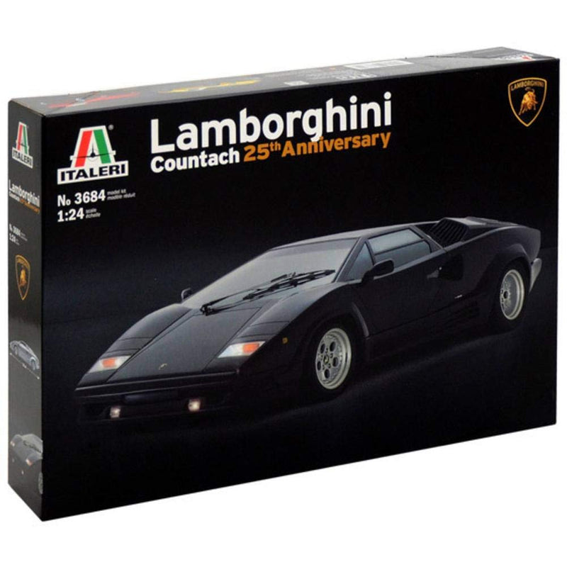Italeri 3684 1: 24 Lamborghini Countries Motif 25th Anniversary Vehicles
